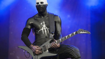 Wes Borland na festivalu Sonisphere