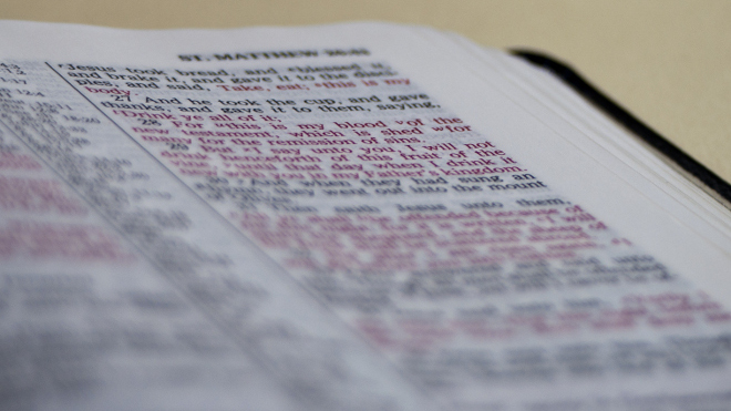 FOTO: Bible