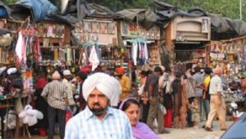 FOTO: Indie, Nové Dillí, trh Bangla Saahib