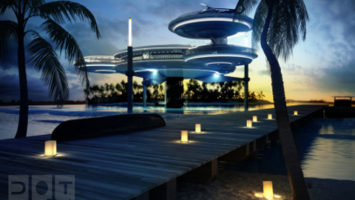 FOTO: Podmořský hotel v Dubaji