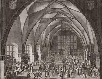 FOTO: Sadeler Vladislavský sál 1604