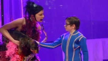 FOTO: Ivana Lokajová a Vlastimil Kaňka v inscenaci Eyolfek