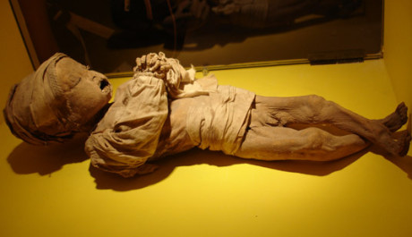 OBR: Muzeum mumií Guanajuato.