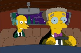 FOTO: Smithers a pan Burns ze Simpsonových