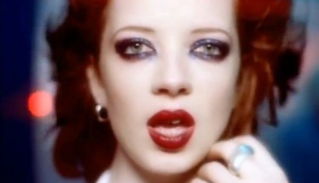Shirley Manson z Garbage. Reprofoto: youtube.com