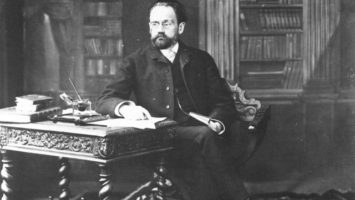 FOTO: Émile Zola ve své pracovně. Zdroj: Wikimedia