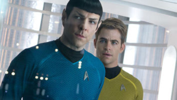 FOTO: Zachary Quinto Chris Pine Star Trek Into Darkness