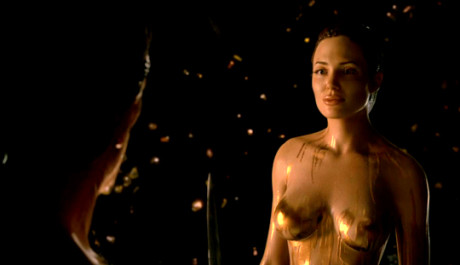 Angelina Jolie ve filmu Beowulf. Zdroj: distributor filmu