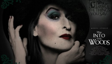 Meryl Streepová v roli zlé čarodejnice v Into the Woods. Zdroj: distributor filmu