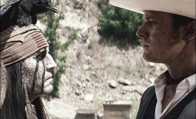FOTO: Lone Ranger Johnny Depp Arnie Hammer
