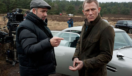Sam Mendes directing Bond