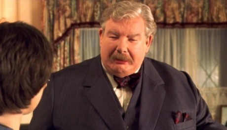 Britský herec Richard Griffiths se proslavil hlavně rolí strýce Vernona ze ságy o Harrym Potterovi. Zdroj: Warner Bros. CZ