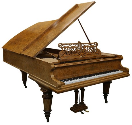 Piano Bechstein Concert Grand z roku 1907. | Zdroj: omegaauctions.co.uk