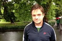 Jiří Mádl přijel na festival do Karlových Varů. Foto: Kateřina Sýsová 