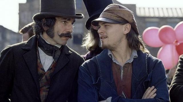 FOTO: Daniel Day Lewis Leonardo DiCaprio Gangs of New York