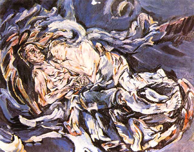 Nevěsta větru, Oskar Kokoschka, 1914, Zdroj: www.cojeco.cz