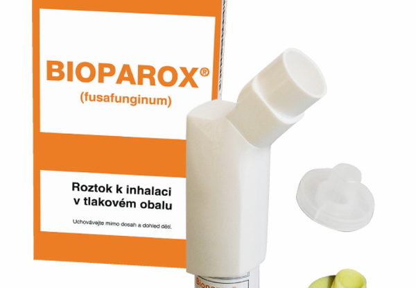 Léčivý přípravek na angínu Bioparox