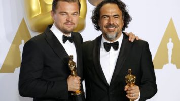 Leonardo DiCaprio a Alejandro Gonzales 2015 oscar