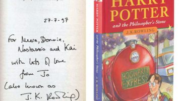 Harry potter - prvni vydani