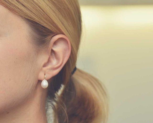 Perlové náušnice eppi