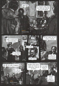 Ukázka z komiksu O pribjehi: Ferko