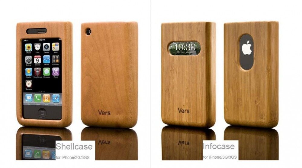 FOTO: Dřevené obaly na iPhone od Vers