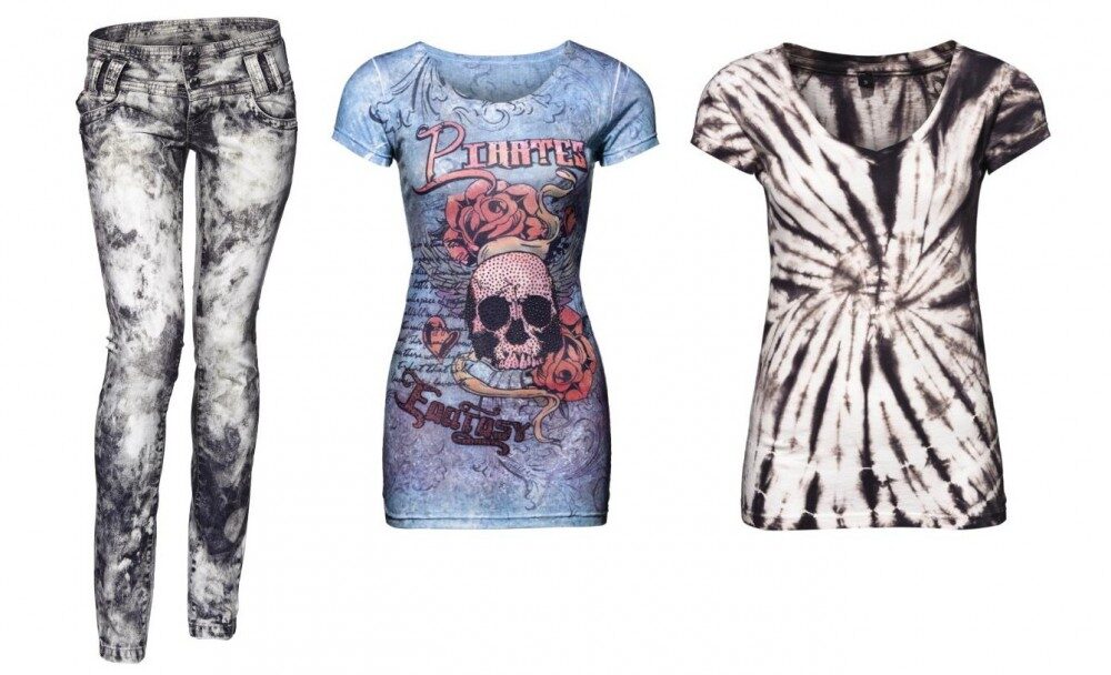 FOTO: Batikované dámské oblečení