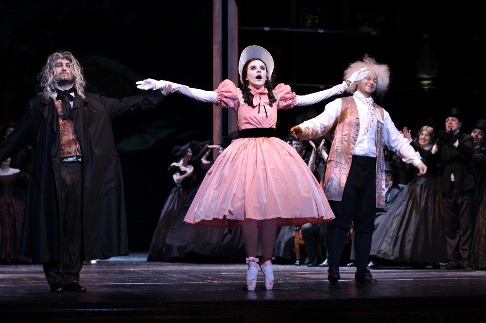 Scéna z opery Hoffmannovy povídky