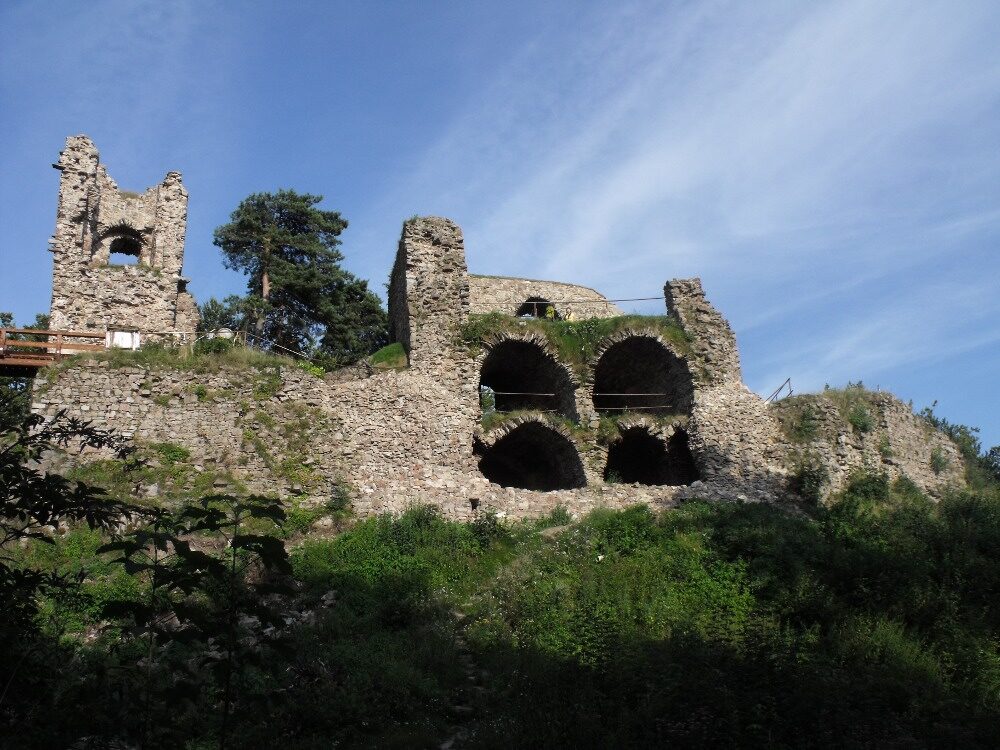 FOTO: Zřícenina hradu Zubštejn