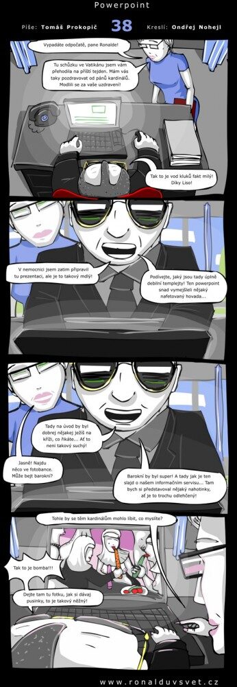 Ronaldův svět: #38 - Powerpoint