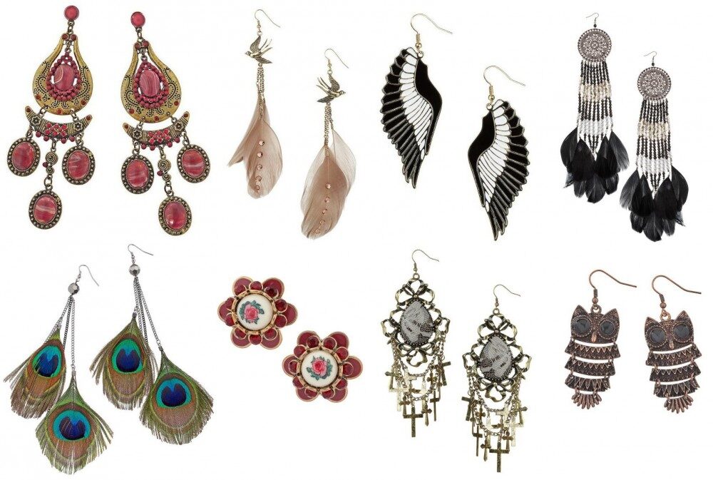 FOTO: Různé náušnice