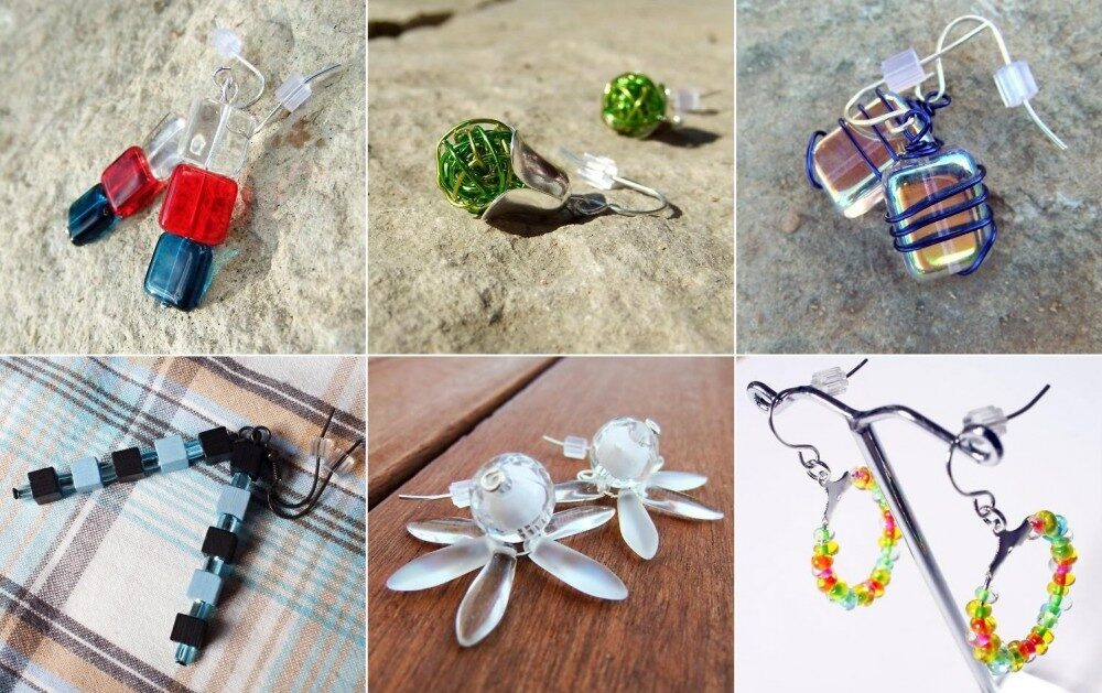 FOTO: Ručně vyráběné náušnice