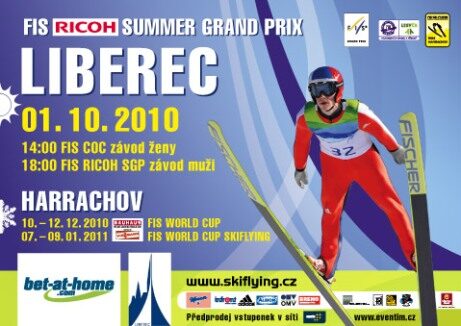 Plakát k závodům v Liberci