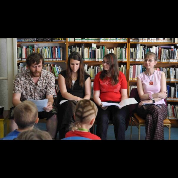 Autorské čtení Ivony Březinové v pražské knihovně na Pankráci