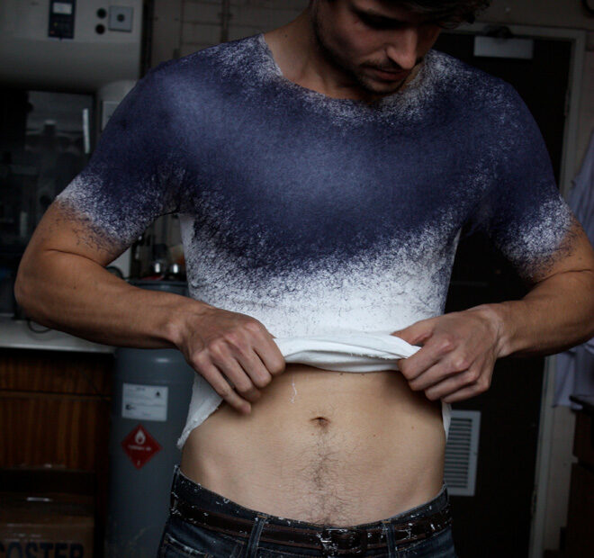 FOTO: Tričko ve spreji