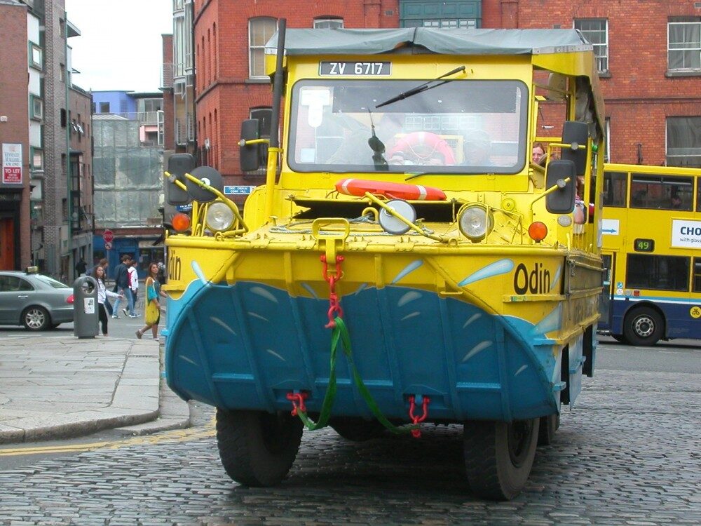 Foto: Vikingská jízda po Dublinu