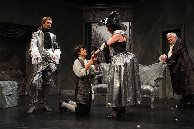 Casanova před odjezdem