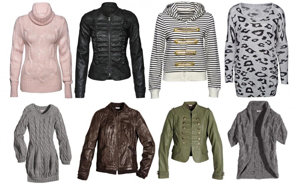 FOTO: Bundy, svetry a mikina