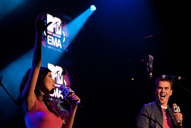 Moderátoři večera MTV´s EMA 2010, Foto: Martina Hušková, Topzine.cz