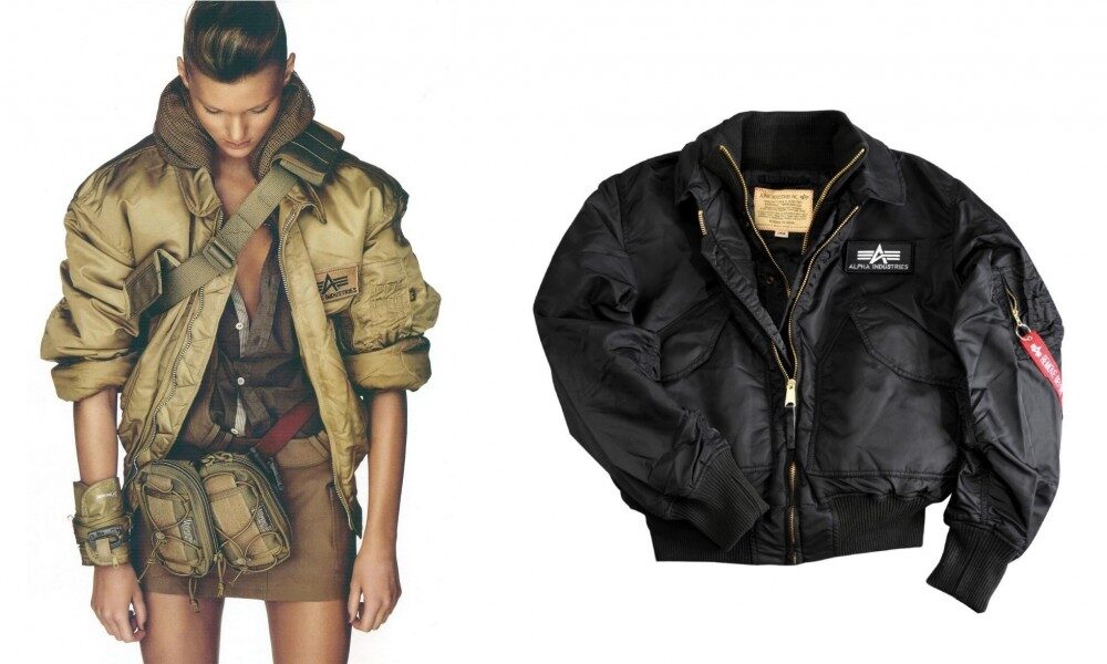 FOTO: Oblečení od americké značky Alpha Industries