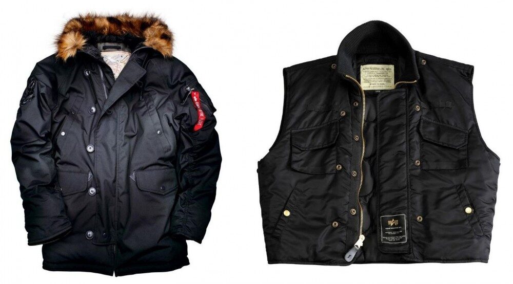 FOTO: Oblečení od americké značky Alpha Industries