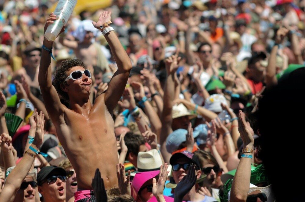 FOTO: Záběr z festivalu Bažant Pohoda 2010