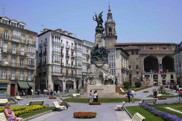 FOTO: španělské město Vitoria-Gasteiz