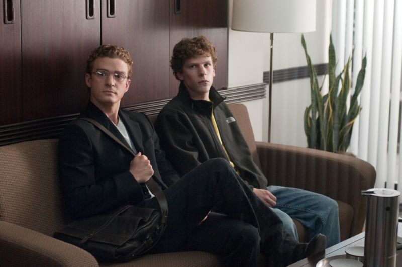 FOTO: Justin Timberlake a Jesse Eisenberg ve filmu Život online. Zdroj: Falcon