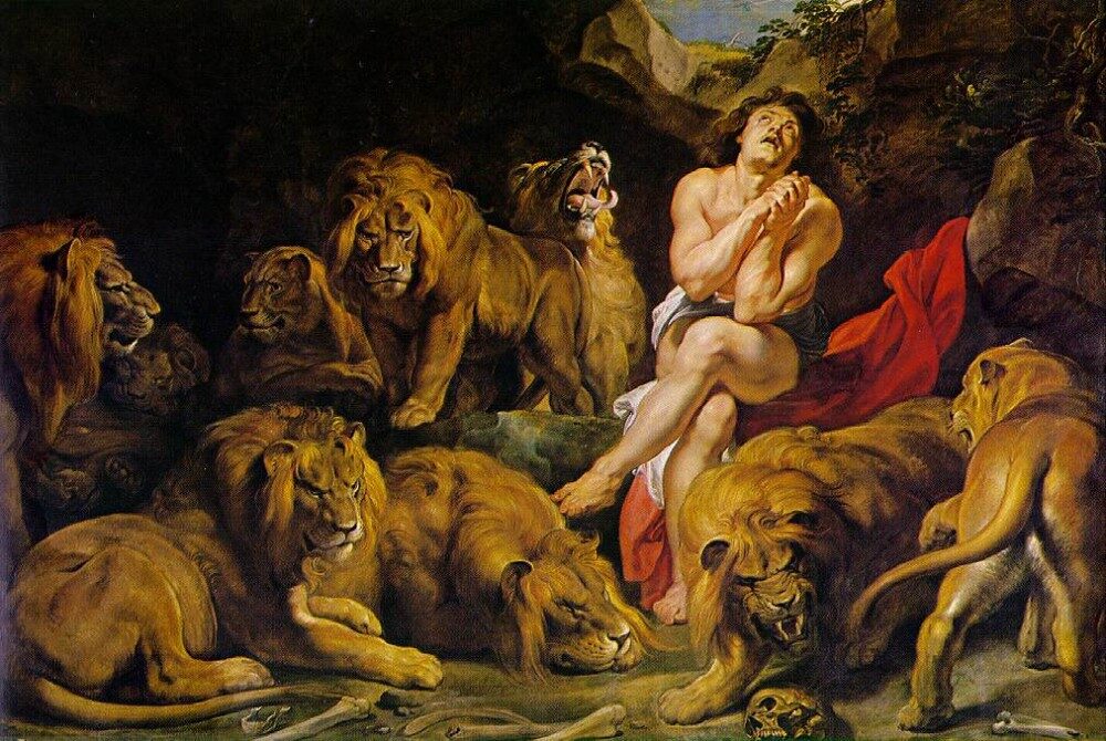 Daniel v Jámě lvové