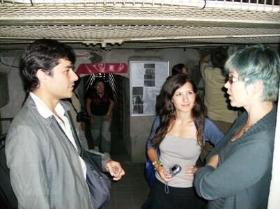 Lauren Binet na prohlídce katedrály sv. Patra a Pavla