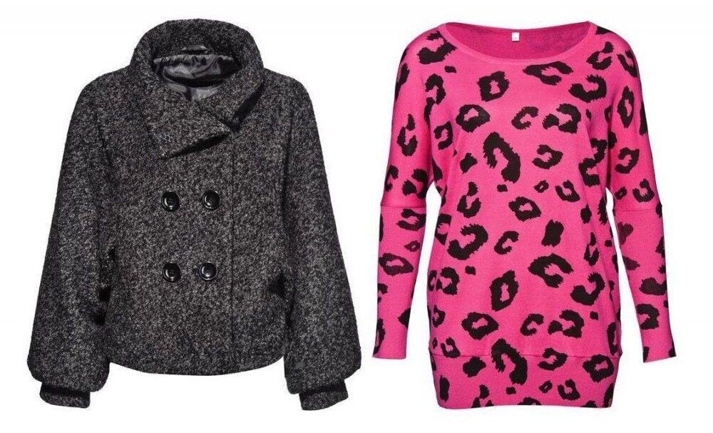 FOTO: Retro kabátek a svetr