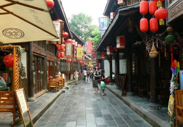 FOTO: Město Chengdu, Čína