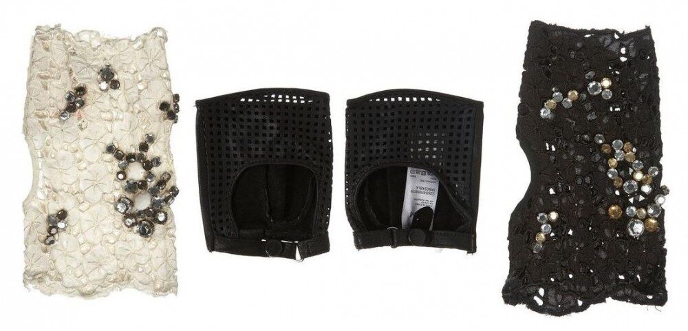 FOTO: Krajkové rukavičky