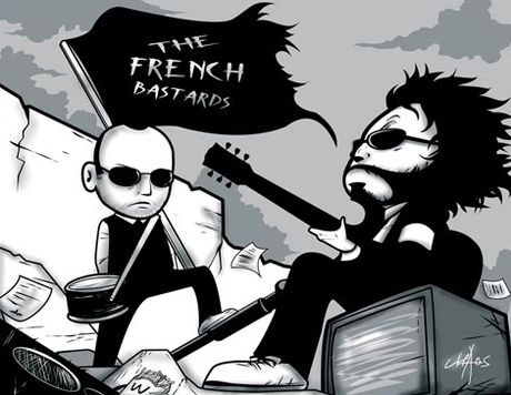 OBR: The Inspector Cluzo, The French Bastards booklet